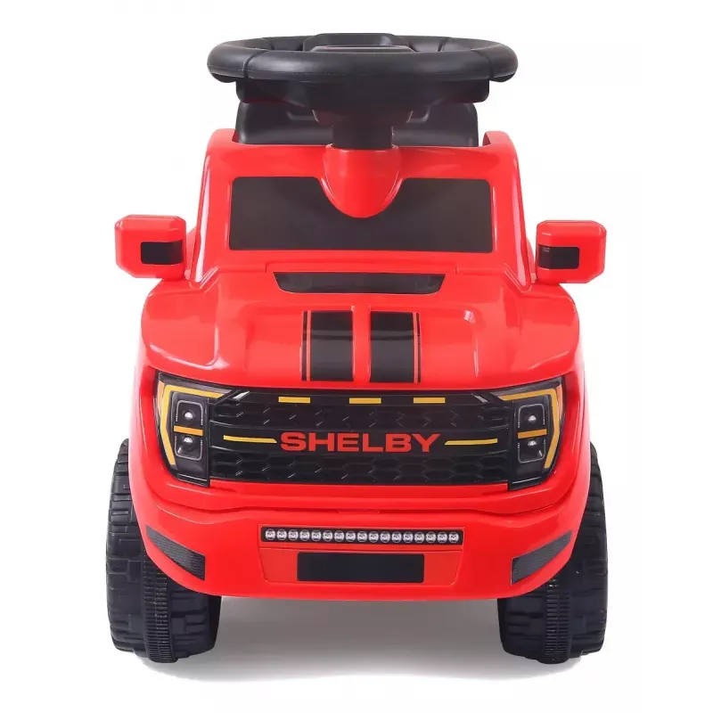 Vaikiškas elektrinis automobilis Jamara Shelby Ford F-150 Raptor, 1 sėdynė, 4 ratai, juoda/raudona