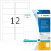 HERMA 8842 lipnūs adresų etikečių lapai rašaliniams spausdintuvams, 88,9x46,6 mm, 300 vnt.