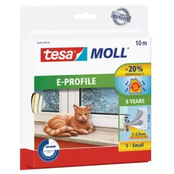 TESA 05445-00100 sandarinimo guminė juosta 10 m balta