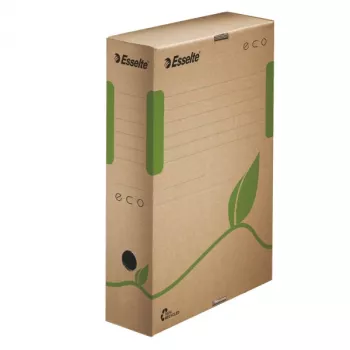 Esselte Archyvo dėžė Eco FSC® 80 mm, ruda, žalia, A4, 120 g, 80 x 327 x 233 mm