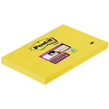 Lipnūs lapeliai Post-It stačiakampiai geltoni 90 lapų 3M