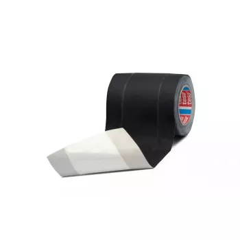 Lipni juosta TESA 4611 juoda 25 m su guma