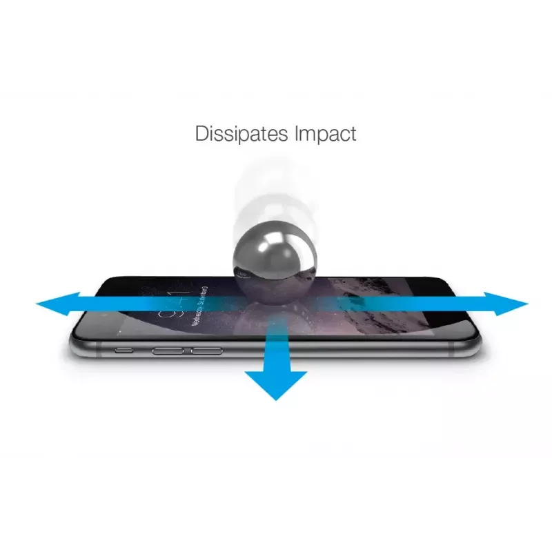 Apsauginis stiklas JustMobile AutoHeal, skirtas iPhone 6 Plus / 6s Plus