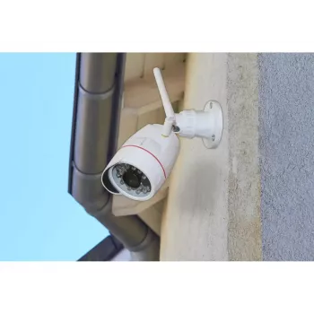 IP apsaugos kulka kamera Olympia OC 1280P – Lauko, 1280×720, 3,6 mm, 60° matymo laukas, lubų/sienos montavimas, laidinis ir Wi‑Fi
