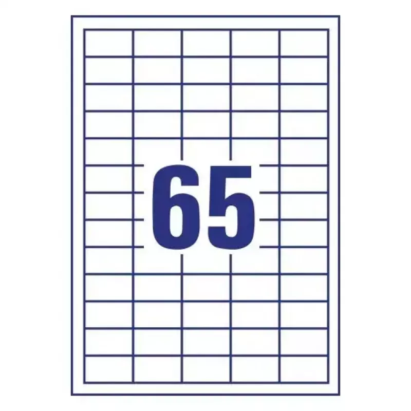 Lipnios etiketės stačiakampės AVERY 3666-10