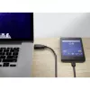 USB kabelis Conrad Renkforce 1460360 USB 3.2 Gen 2 1m USB A USB C juodas