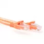 ACT Orange 10 m U/UTP CAT6A patch laidas su RJ45 jungtimis, apsauga nuo užkliuvimo