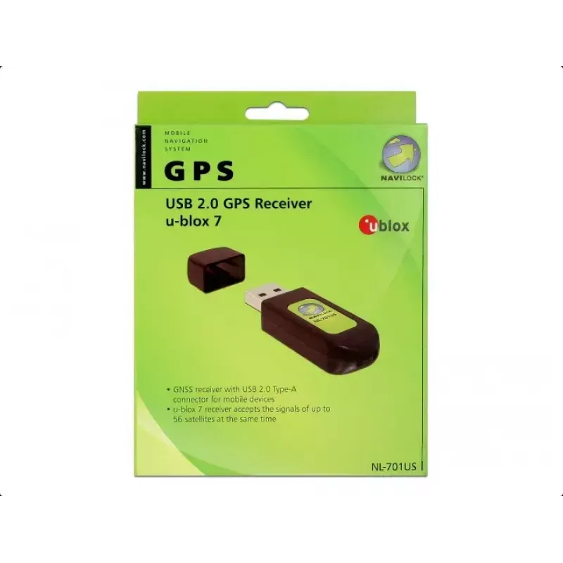 USB GPS imtuvas Navilock NL-701US