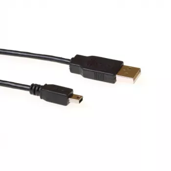 USB kabelis ACT USB 2.0 A kištukas - Mini USB B5 kištukas 1,80 m