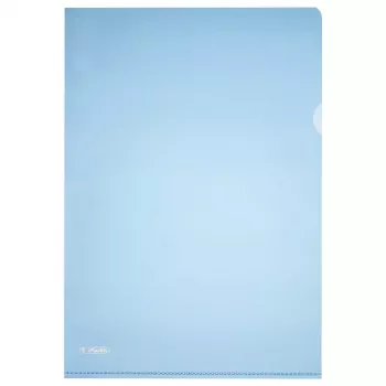 Aplankas polipropileninis (PP) Herlitz 50009107 mėlynas A4