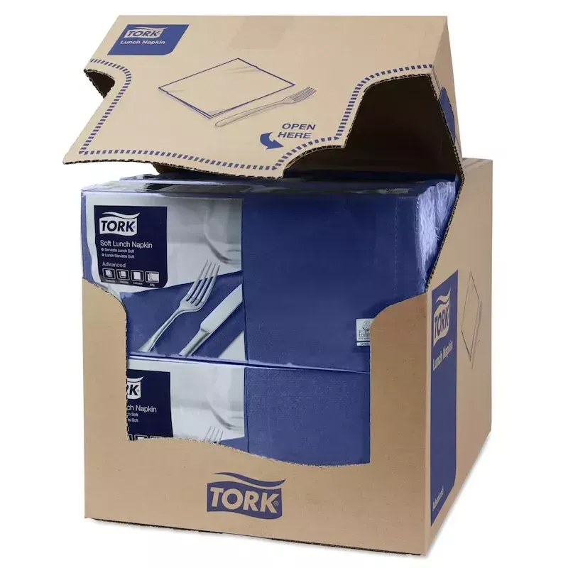 Popierinės servetėlės Tork 477412 mėlynos, 150 vnt.