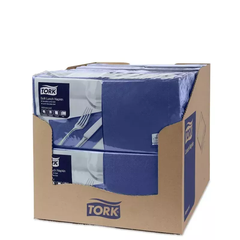 Popierinės servetėlės Tork 477412 mėlynos, 150 vnt.
