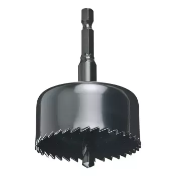 Pjūklų rinkinys skylėms KWB 497900 – 4 vnt., 1/4 inch E 6,3 kotas, belaidžiams suktuvams