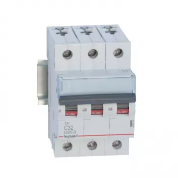 Legrand TX3 automatinis jungiklis 3 polių C charakteristika 32A 6kA