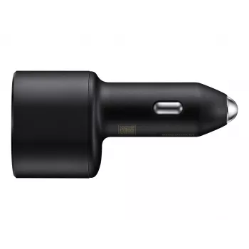 Samsung EP-L5300 dvigubas automobilinis įkroviklis (45 W, USB-A + USB-C), juodas