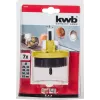 Gręžtų pjūklų rinkinys KWB 599000 7 vnt 6,3 cm medžiui ir plastikui