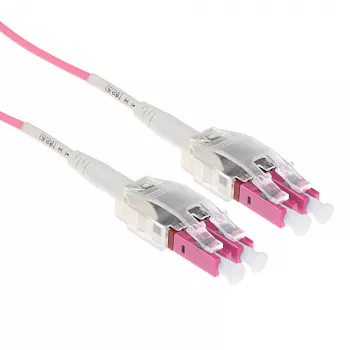 ACT 10 metrų daugiamodis 50/125 OM4 Polarity Twist šviesolaidinis kabelis su LC jungtimis