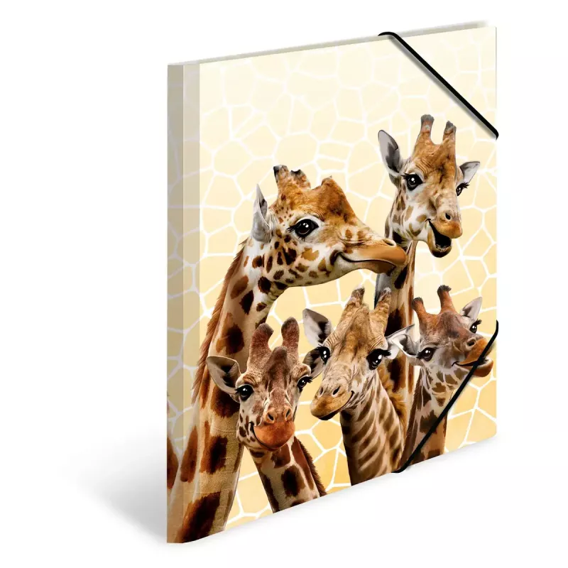 Aplankalas HERMA Giraffe friends polipropilenas A3