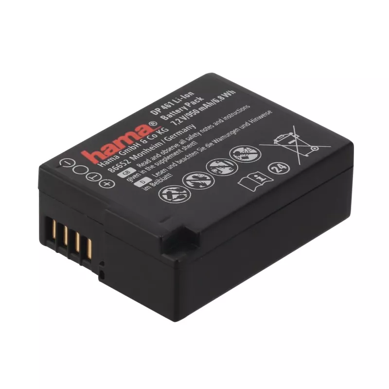 Hama DP 461 ličio jonų (Li-Ion) 950 mAh akumuliatorius fotoaparatams