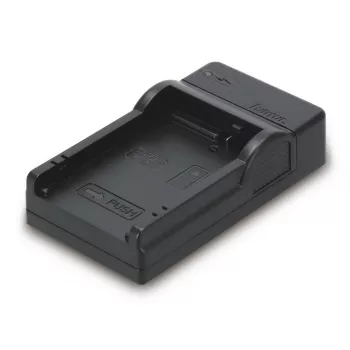 Hama kelioninis baterijų įkroviklis skaitmeniniams fotoaparatams USB (00081417)