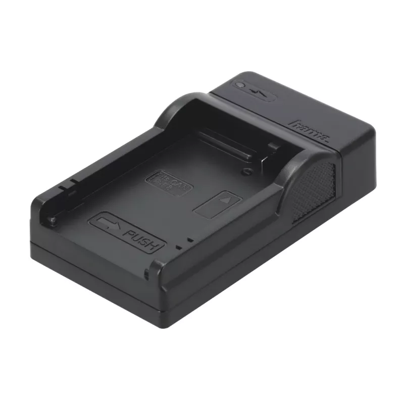 Hama kelioninis baterijų įkroviklis skaitmeniniams fotoaparatams USB (00081417)