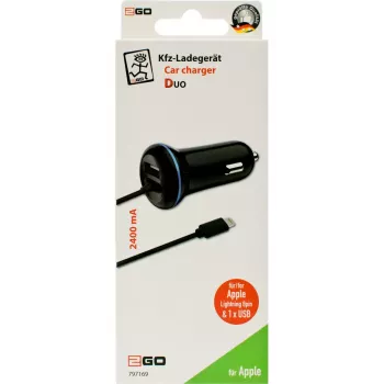 Automobilinis įkroviklis 2GO 797169 Universal Black Cigar Lighter Auto 12/24V