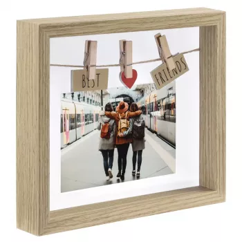 Vienvietis nuotraukų rėmelis Hama Best Friends Oak MDF 1 vnt.