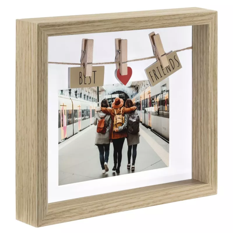 Vienvietis nuotraukų rėmelis Hama Best Friends Oak MDF 1 vnt.