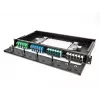 DeLOCK SC Simplex UPC 12 prievadų adapterio skydelis, mėlynas
