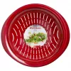 Virtuvinis sietelis Westmark 2424227R, plastikinis, apvalus, 25 cm skersmens, raudonas