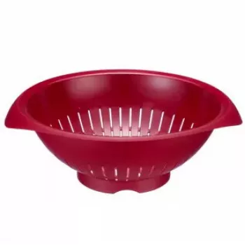 Virtuvinis sietelis Westmark 2424227R, plastikinis, apvalus, 25 cm skersmens, raudonas
