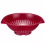 Virtuvinis sietelis Westmark 2424227R, plastikinis, apvalus, 25 cm skersmens, raudonas