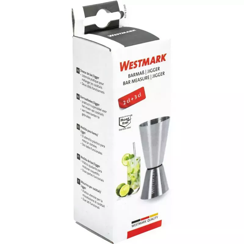 Westmark 62782260 kokteilinis matuoklis 50 ml Nerūdijantis plienas 1 vnt.
