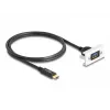 DeLOCK Easy 45 modulis SuperSpeed USB 10 Gbps USB Type-A moteriškas prie USB Type-C vyriškas
