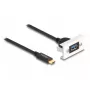 DeLOCK Easy 45 modulis SuperSpeed USB 10 Gbps USB Type-A moteriškas prie USB Type-C vyriškas