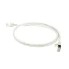 ACT pilkas 7 m LSZH U/FTP CAT6A plonas tinklo kabelis su apsauga nuo užkabinimo ir RJ45 jungtimis