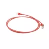 ACT Red 10 m LSZH U/FTP CAT6A plonas jungiamasis kabelis su apsaugotais RJ45 kištukais