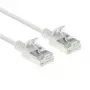 ACT White 3 m LSZH U/FTP CAT6A plonas jungiamasis kabelis su apsaugotais RJ45 kištukais