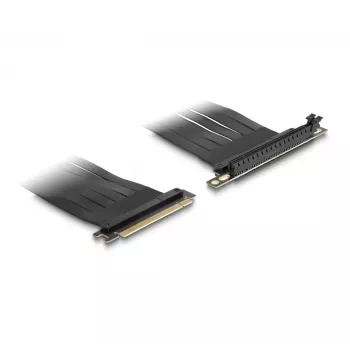 DeLOCK Riser PCI Express x16 kištukas į x16 lizdą 90° kampu su 30 cm laidu