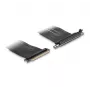 DeLOCK Riser PCI Express x16 kištukas į x16 lizdą 90° kampu su 30 cm laidu
