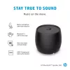 HP Bluetooth garsiakalbis 360, juodas, belaidis ir laidinis, nešiojamas mono garsiakalbis