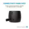 HP Bluetooth garsiakalbis 360, juodas, belaidis ir laidinis, nešiojamas mono garsiakalbis