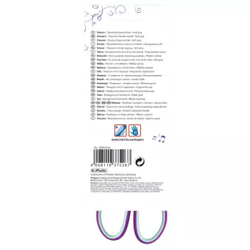 Vienas rašiklis Herlitz my.pen Straight Cut Mint Colour Purple