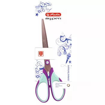 Vienas rašiklis Herlitz my.pen Straight Cut Mint Colour Purple