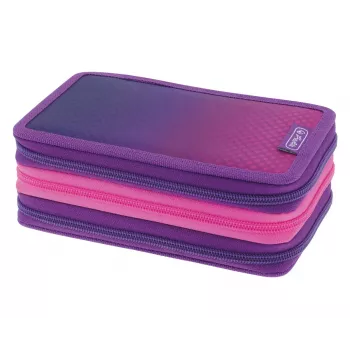 Pieštukinė Herlitz TriCase Dip Dye 31 vnt. rožinė violetinė poliesteris 190x115x70 mm