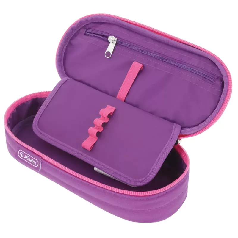 Pieštukinė Herlitz Dip Dye Soft poliesteris rožinė violetinė 215x95x60 mm