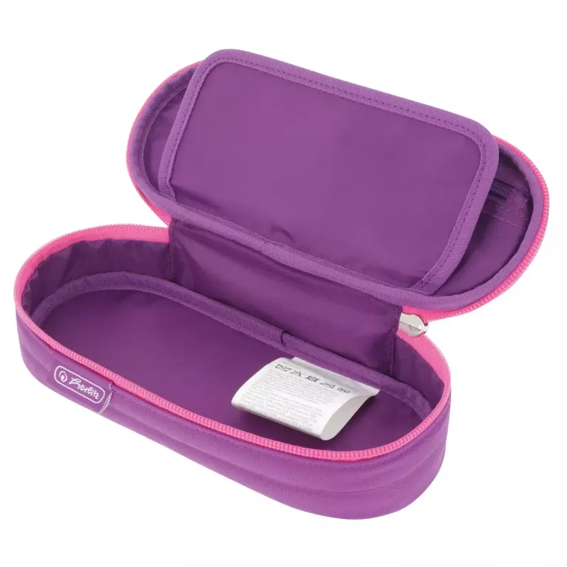 Pieštukinė Herlitz Dip Dye Soft poliesteris rožinė violetinė 215x95x60 mm