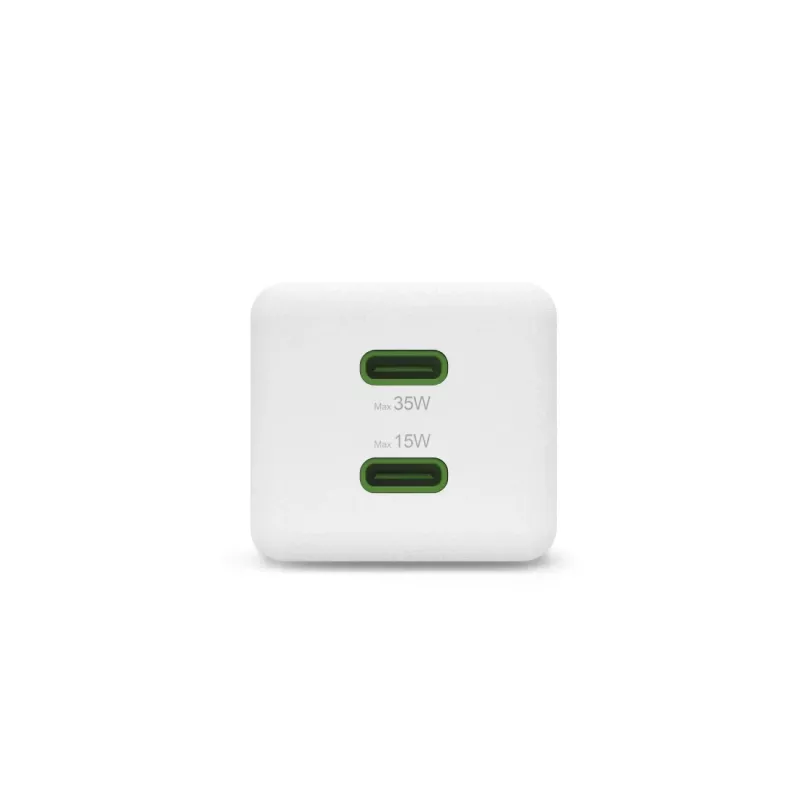 Hama 00125116 USB-C greitasis įkroviklis, 2 jungtys, 35 W, baltas