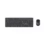Hama WKM-200 belaidė klaviatūra ir pelė rinkinys QWERTZ vokiškas juodas