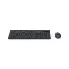 Hama WKM-200 belaidė klaviatūra ir pelė rinkinys QWERTZ vokiškas juodas